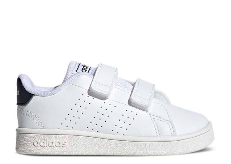 【 ADIDAS ADVANTAGE I \u0027WHITE LEGEND INK\u0027 / CLOUD WHITE LEGEND INK CLOUD 】 アディダス 昔ばなし 白いこと 白いこと もの言う花