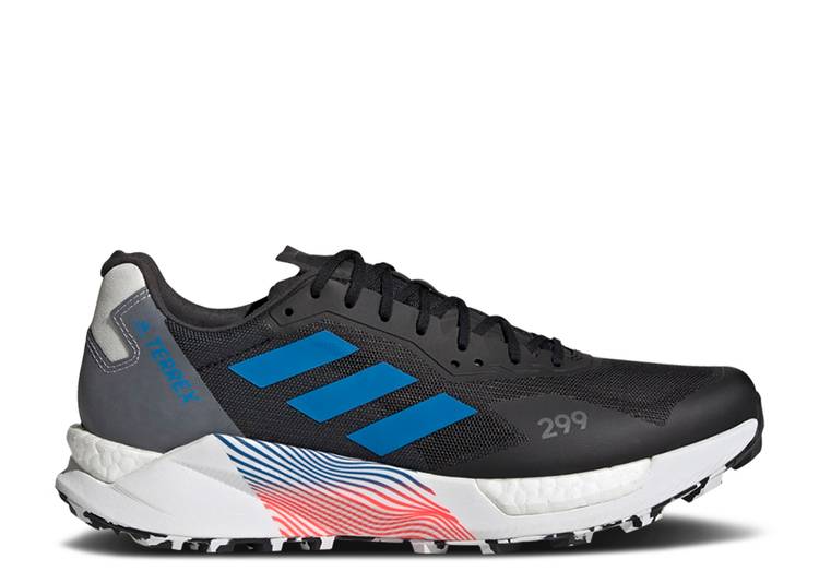 【 ADIDAS TERREX AGRAVIC ULTRA TRAIL 'BLACK BLUE RUSH' / CORE BLACK BLUE RUSH CRYSTAL 】 アディダス ウルトラ 青色 ブルー コア 黒色 ブラック ラッシュ スニーカー メンズ 18,542円
