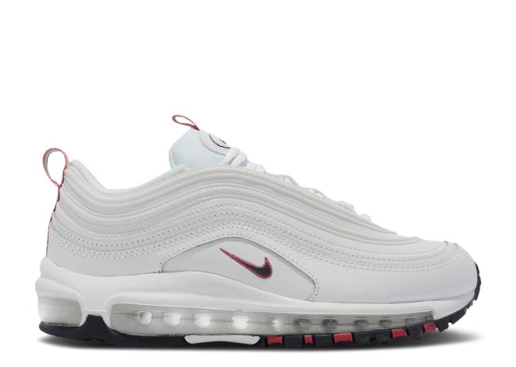 【 NIKE WMNS AIR MAX 97 'WHITE MULTI' / WHITE THUNDER BLUE GREEN NOISE 】 マックス 白色 ホワイト サンダー 青色 ブルー 緑 グリーン エアマックス スニーカー レディース ナイキ