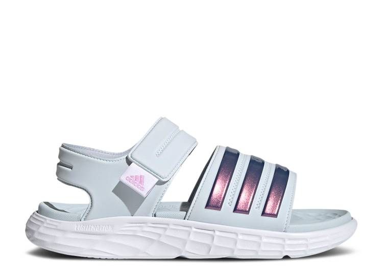【 ADIDAS DURAMO SL 'HALO BLUE IRIDESCENT' / HALO BLUE IRIDESCENT CLOUD WHITE 】 アディダス 青色 ブルー 白色 ホワイト スニーカー メンズ