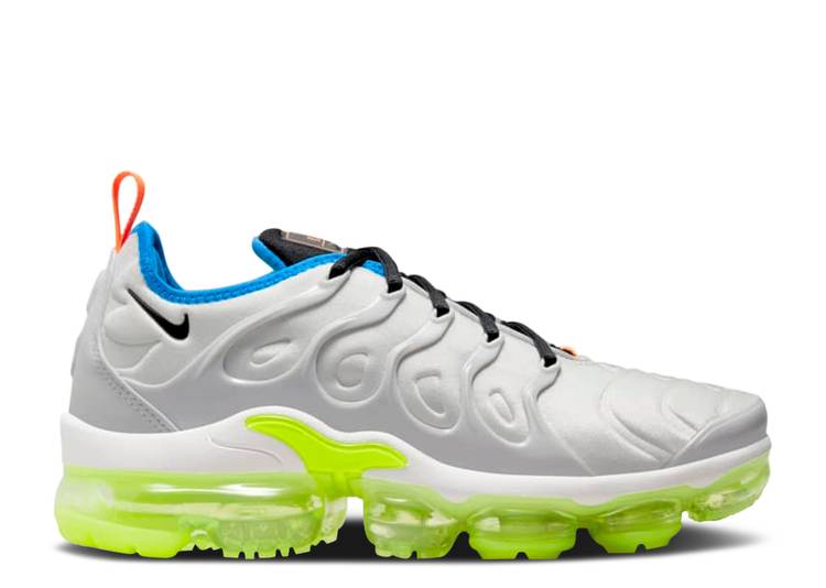 【 NIKE WMNS AIR VAPORMAX PLUS \u0027PHOTON DUST VOLT\u0027 / PHOTON DUST VOLT TOTAL ORANGE 】 橙 オレンジ色 エアヴェイパーマックス スニーカー レディース ナイキ