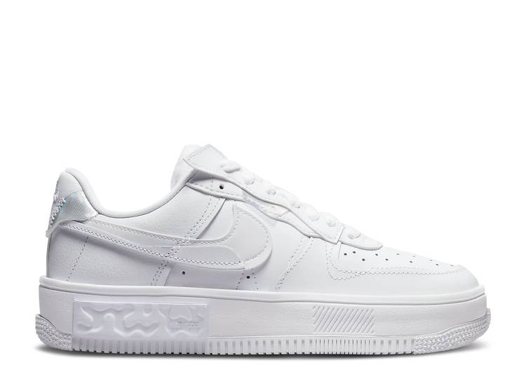 【 NIKE WMNS AIR FORCE 1 FONTANKA \u0027TRIPLE WHITE\u0027 / WHITE WHITE WHITE WHITE 】 白いこと 白いこと 空軍 スニーカー レディース ナイキ