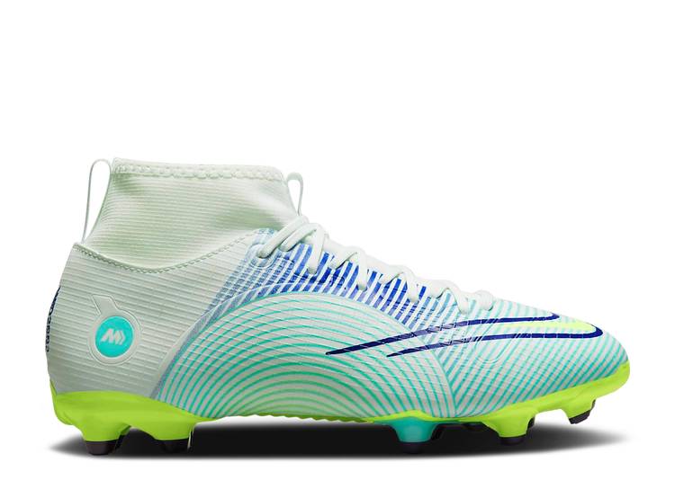 【 NIKE MERCURIAL SUPERFLY 8 ACADEMY MG GS 'DREAM SPEED - BARELY GREEN ELECTRO PURPLE' / BARELY GREEN ELECTRO PURPLE 】 アカデミー スピード 緑 グリーン 紫 パープル ジュニア キッズ ベビー マタニティ スニーカー ナ