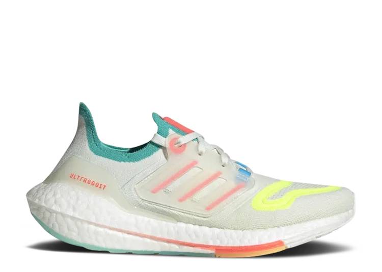 【 ADIDAS WMNS ULTRABOOST 22 'WHITE TURBO MINT' / WHITE TINT TURBO MINT RUSH 】 アディダス ターボ 白色 ホワイト ラッシュ スニーカー レディース|スニケス