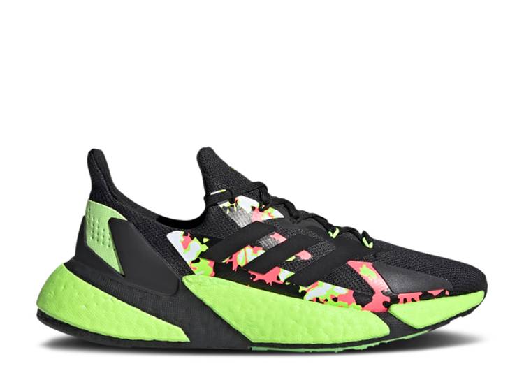 【 ADIDAS X9000L4 'DIGITAL PRINT' / CORE BLACK CORE BLACK CORE BLACK 】 アディダス コア 黒色 ブラック スニーカー メンズ