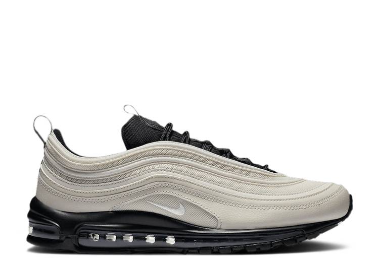 【 NIKE AIR MAX 97 LIGHT BONE / LIGHT BONE LIGHT BONE BLACK 】 マックス 黒色 ブラック エアマックス スニーカー メンズ ナイキ