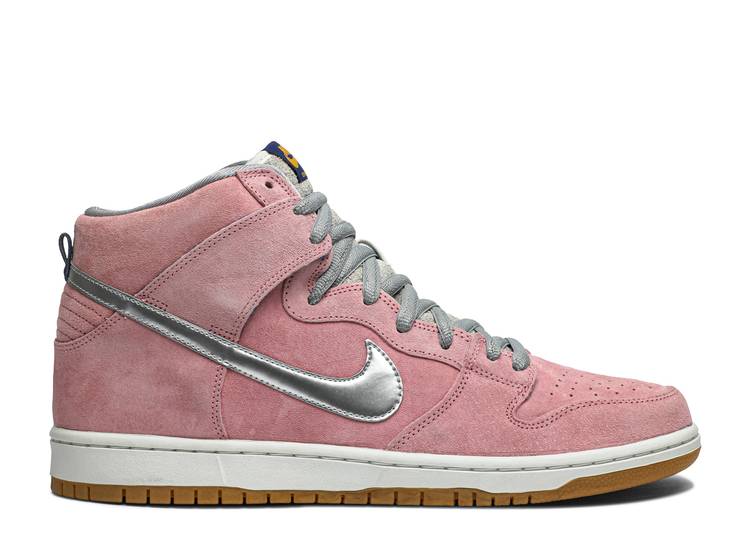 【 NIKE CONCEPTS X DUNK HIGH PRO PREMIUM SB 'WHEN PIGS FLY' SPECIAL BOX / REAL PINK MTLLC SLVR SMMT WHT 】 ダンク ハイ プロ プレミアム エスビー スペシャル ボックス レアル ピンク ダンクハイ スニーカー メンズ ｜スニケス