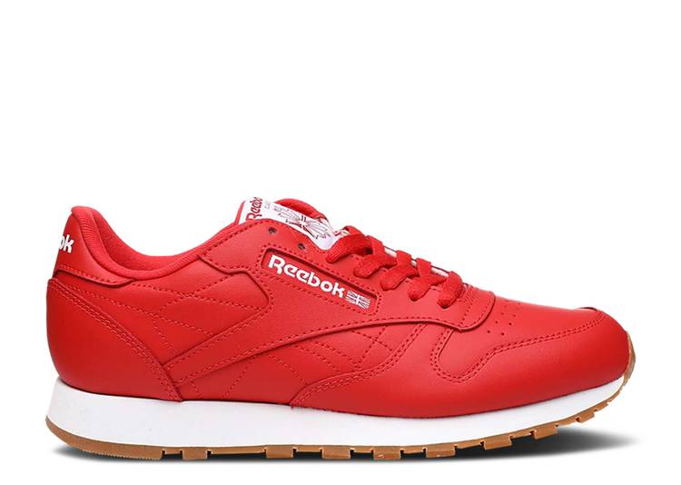 【 REEBOK CLASSIC LEATHER 'RED GUM' / RED GUM 】 リーボック クラシック レザー 赤 レッド スニーカー メンズ