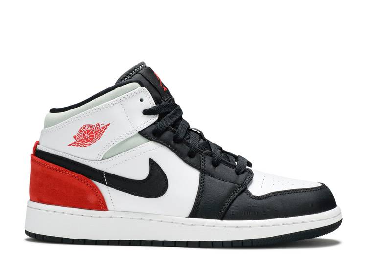 【 AIR JORDAN JORDAN 1 MID GS 'RED MINT' / 9 24 20 】 ナイキ ミッド エアジョーダン ジュニア キッズ ベビー マタニティ スニーカー|スニケス