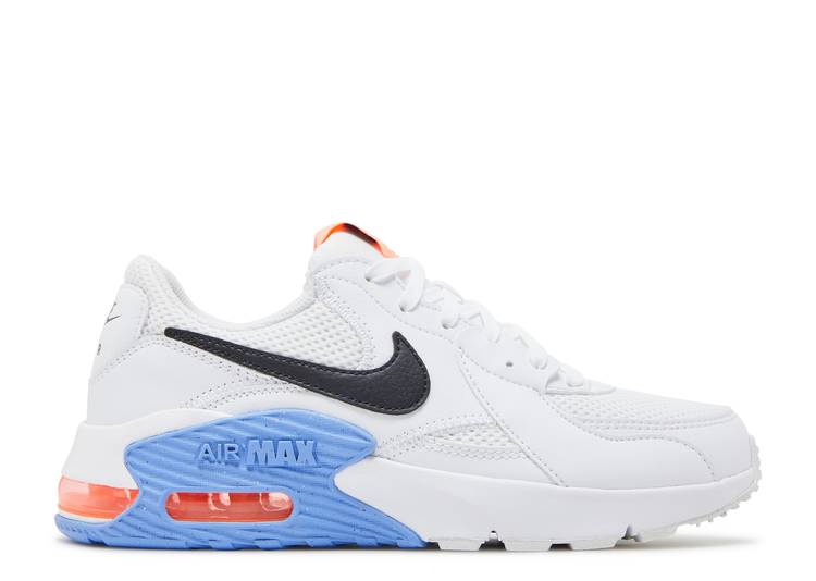 【 NIKE WMNS AIR MAX EXCEE \u0027WHITE BRIGHT MANGO\u0027 / WHITE ATOMIC PINK BRIGHT MANGO 】 マックス 白いこと 白いこと さくら色 大気圏マックス スニーカー レディース ナイキ