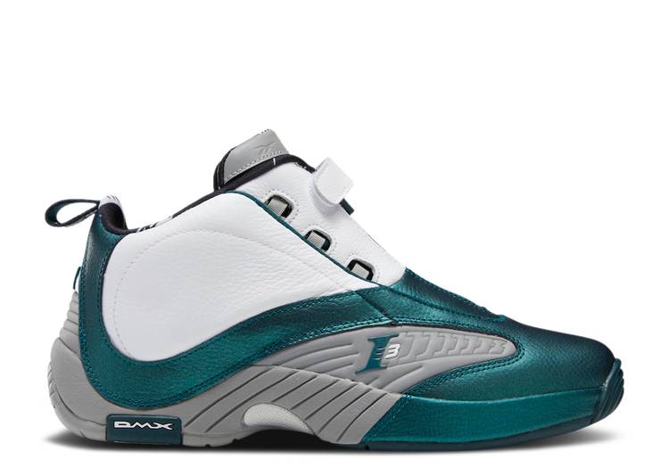 【 REEBOK ANSWER 4 THE TUNNEL / DEEP TEAL CLOUD WHITE SOLID GREY 】 リーボック ディープ 白色 ホワイト ソリッド 灰色 グレー スニーカー メンズ