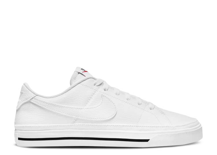 【 NIKE WMNS COURT LEGACY NEXT NATURE 'WHITE BLACK' / WHITE BLACK VOLT WHITE 】 コート レガシー 白色 ホワイト 黒色 ブラック スニーカー レディース ナイキ