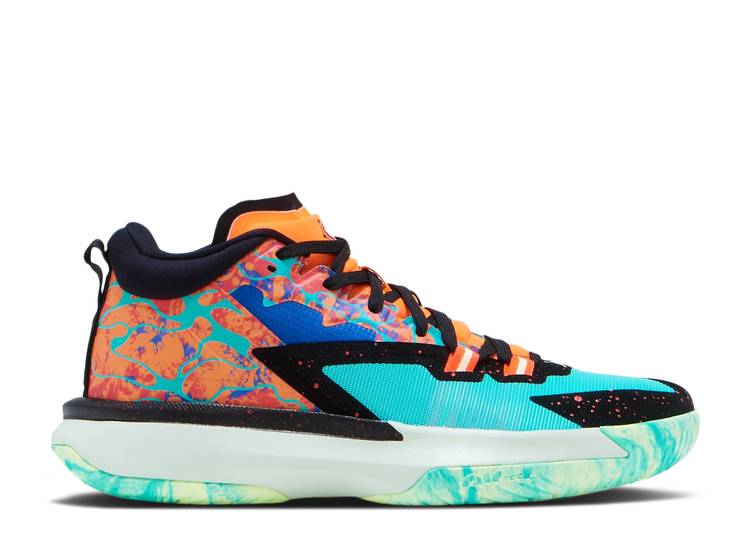 【 AIR JORDAN JORDAN ZION 1 'PROJECT Z' / CONE HYPER JADE PERSIAN VIOLET 】 ナイキ 翡翠 ジェード 紫 バイオレット エアジョーダン スニーカー メンズ
