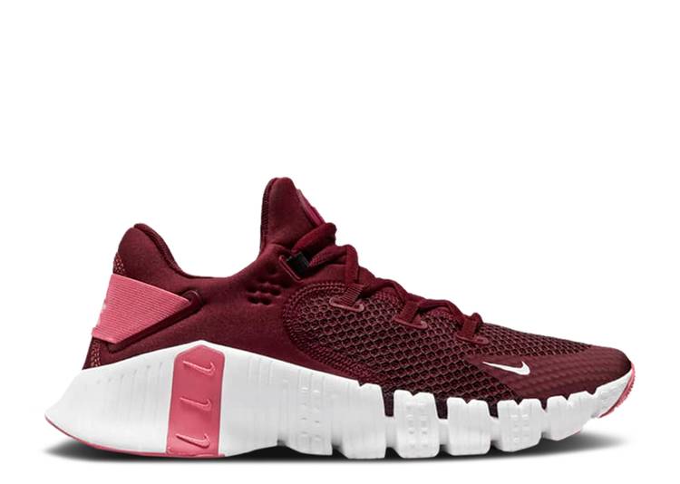 【 NIKE WMNS FREE METCON 4 'DARK BEETROOT' / DARK BEETROOT GYPSY ROSE BLACK 】 フリー ローズ 黒色 ブラック スニーカー レディース ナイキ