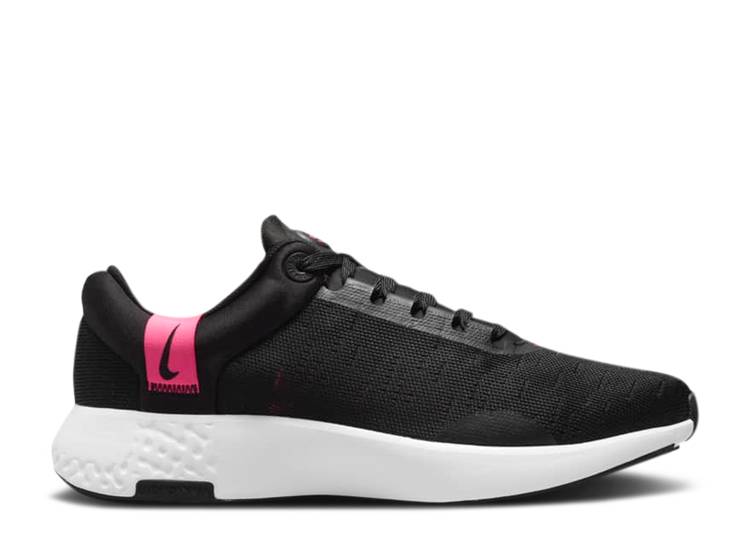 【 NIKE WMNS RENEW SERENITY RUN 'BLACK HYPER PINK' / BLACK HYPER PINK DARK SMOKE GREY 】 ラン 黒色 ブラック ピンク 灰色 グレー スニーカー レディース ナイキ|スニケス