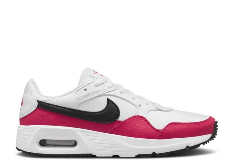 【 NIKE WMNS AIR MAX SC \u0027WHITE RUSH PINK\u0027 / WHITE RUSH PINK BLACK 】 マックス 混雑時 白いこと 白いこと さくら色 黒いこと 黒いこと 大気圏マックス スニーカー レディース ナイキ