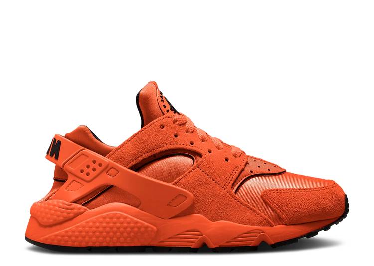 【 NIKE WMNS AIR HUARACHE \u0027RUSH ORANGE\u0027 / RUSH ORANGE GUAVA ICE BLACK 】 ハラチ 混雑時 橙 オレンジ色 黒いこと 黒いこと スニーカー レディース ナイキ