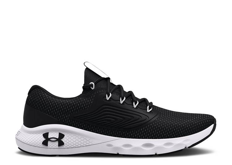 【 UNDER ARMOUR CHARGED VANTAGE 2 \u0027BLACK WHITE\u0027 / BLACK WHITE 】 黒いこと 黒いこと 白いこと 白いこと アンダーアーマー スニーカー メンズ
