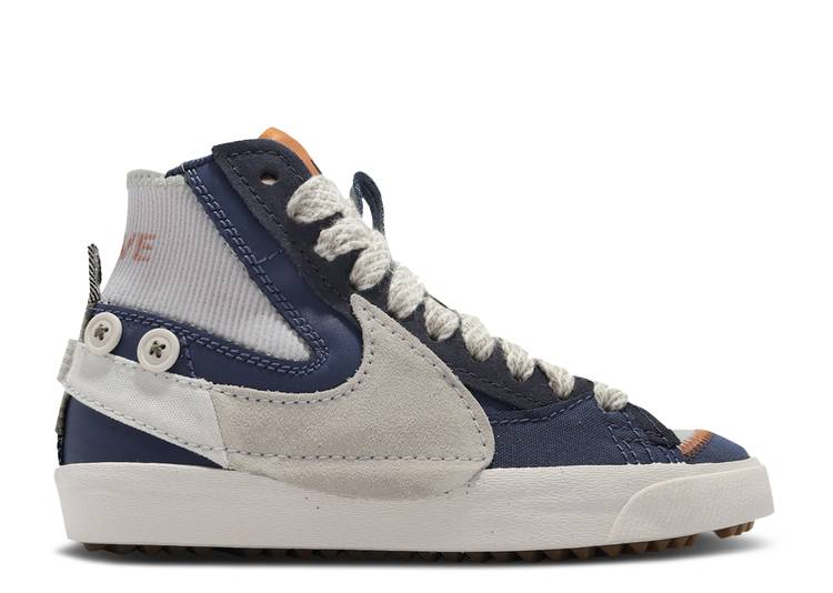 【 NIKE WMNS BLAZER MID \u002777 JUMBO \u0027VOODOO - GREY FOG PHANTOM\u0027 / GREY FOG PHANTOM PHANTOM 】 ブレイザー ミッド ジャンボ 薄墨色 薄墨色 スニーカー レディース ナイキ