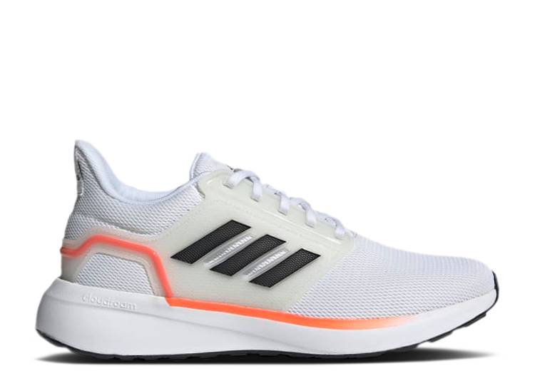 【 ADIDAS EQ19 RUN 'WHITE SOLAR RED' / CLOUD WHITE CARBON SOLAR RED 】 アディダス ラン 白色 ホワイト カーボン 赤 レッド スニーカー メンズ