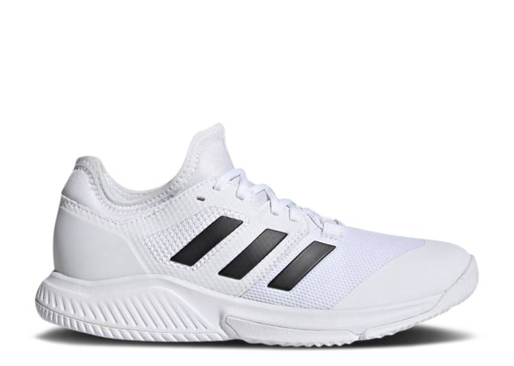 【 ADIDAS WMNS COURT TEAM BOUNCE IN 'CLOUD WHITE' / CLOUD WHITE CORE BLACK SILVER 】 アディダス コート チーム バウンス 白色 ホワイト コア 黒色 ブラック 銀色 シルバー スニーカー レディース
