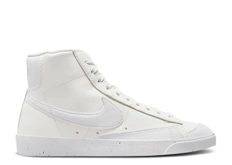 【 NIKE WMNS BLAZER MID '77 NEXT NATURE 'SAIL' / SAIL WHITE 】 ブレイザー ミッド 白色 ホワイト スニーカー レディース ナイキ｜スニケス