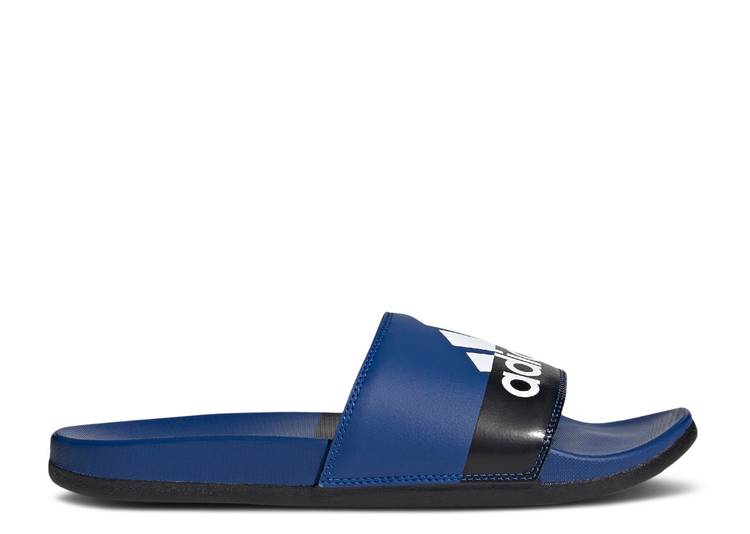 【 ADIDAS ADILETTE COMFORT SLIDE 'ROYAL BLUE' / ROYAL BLUE CLOUD WHITE CORE 】 アディダス アディレッタ サンダル 青色 ブルー 白色 ホワイト コア スニーカー メンズ｜スニケス 16,940円