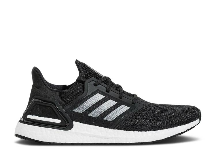 【 ADIDAS ULTRABOOST 20 BLACK NIGHT METALLIC GREY / BLACK NIGHT METALLIC GREY 】 アディダス ナイト 黒色 ブラック 灰色 グレー スニーカー メンズ