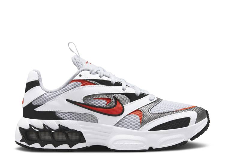 【 NIKE WMNS ZOOM AIR FIRE \u0027WHITE TEAM ORANGE\u0027 / WHITE TEAM ORANGE REFLEVTIVE 】 望遠レンズ 火の手 野球クラブ 白いこと 白いこと 橙 オレンジ色 スニーカー レディース ナイキ 靴-スニーカー