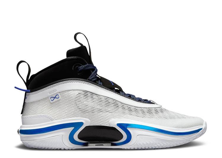 【 AIR JORDAN JORDAN 36 PF 'SPORT BLUE' / WHITE BLACK SPORT BLUE 】 ナイキ 白色 ホワイト 黒色 ブラック 青色 ブルー エアジョーダン スニーカー メンズ