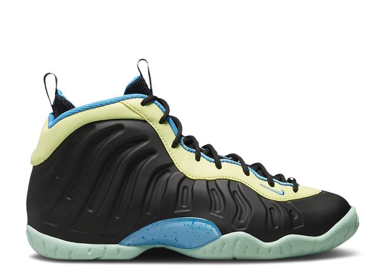 【 NIKE LITTLE POSITE ONE GS 'BLACK MULTI COLOR' / BLACK CITRON TINT MINT FOAM 】 黒色 ブラック ジュニア キッズ ベビー マタニティ スニーカー ナイキ