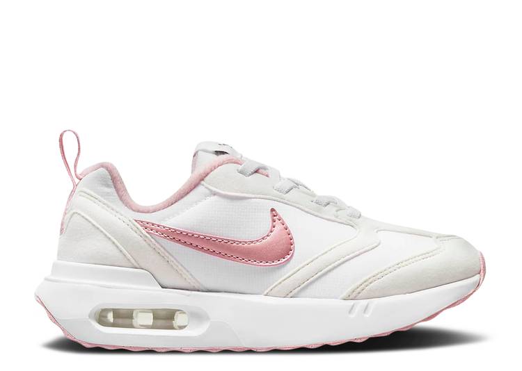 【 NIKE AIR MAX DAWN PS 'WHITE PINK GLAZE' / WHITE SUMMIT WHITE BLACK PINK 】 マックス ピンク 白色 ホワイト 黒色 ブラック エアマックス ジュニア キッズ ベビー マタニティ スニーカー ナイキ｜スニケス