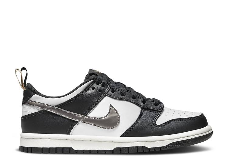 【 NIKE DUNK LOW GS 'OFF NOIR METALLIC PEWTER' / WHITE OFF NIOR METALLIC PEWTER 】 ダンク 白色 ホワイト ダンクロー ジュニア キッズ ベビー マタニティ スニーカー ナイキ|スニケス