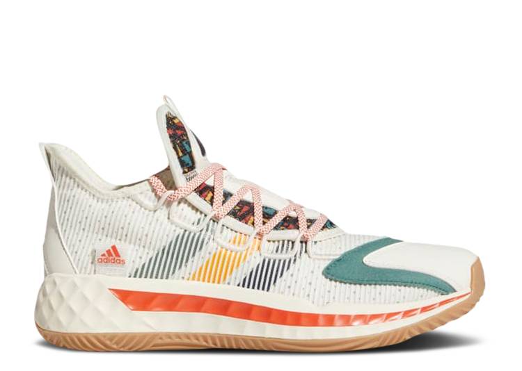 【 ADIDAS PRO BOOST LOW 'CHALK WHITE MULTI' / CHALK WHITE COLLEGIATE NAVY 】 アディダス プロ ブースト 白色 ホワイト 紺色 ネイビー スニーカー メンズ