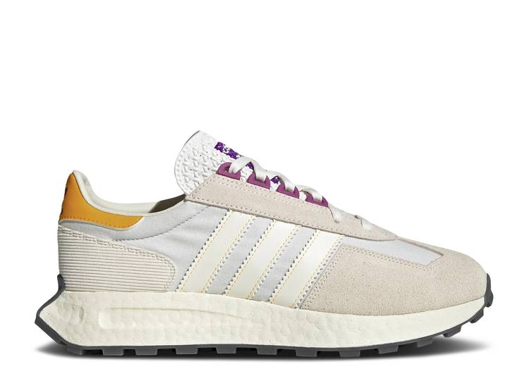 【 ADIDAS RETROPY E5 \u0027WONDER WHITE\u0027 / WONDER WHITE OFF WHITE OFF WHITE 】 アディダス 白いこと 白いこと スニーカー メンズ