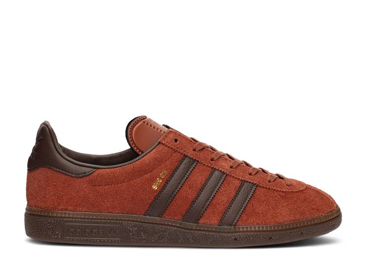 【 ADIDAS SNEAKERSNSTUFF X GT \u0027NYC\u0027 / STREET WOOD BROWN GOLD METALLIC 】 アディダス 表どおり 赤銅色 赤銅色 ゴールド スニーカー メンズ