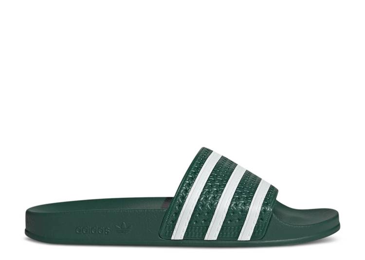 春の新作続々 'COLLEGIATE GREEN' グリーン サンダル アディダス アディレッタ メンズ スニーカー ホワイト 白色 ADIDAS 緑  メンズ靴