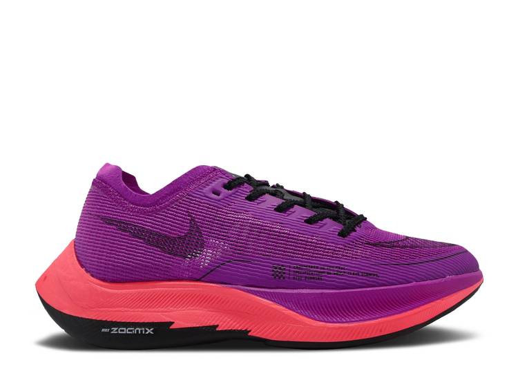 【 NIKE WMNS ZOOMX VAPORFLY NEXT% 2 'HYPER VIOLET' / HYPER VIOLET FLASH CRIMSON 】 紫 バイオレット クリムゾン スニーカー レディース ナイキ|スニケス