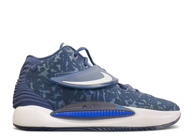 【 NIKE KD 14 TB 'MIDNIGHT NAVY' / MIDNIGHT NAVY WHITE 】 紺色 ネイビー 白色 ホワイト スニーカー メンズ ナイキ