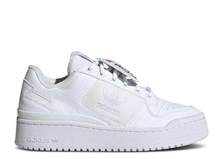 【 ADIDAS WMNS FORUM BOLD 'ALWAYS ORIGINAL' / CLOUD WHITE CLOUD WHITE CORE 】 アディダス フォーラム 白色 ホワイト コア スニーカー レディース