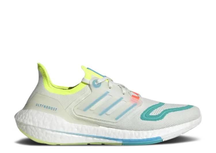 【 ADIDAS ULTRABOOST 22 WHITE SKY RUSH MINT / WHITE TINT SKY RUSH MINT RUSH 】 アディダス スカイ ラッシュ 白色 ホワイト スニーカー メンズ