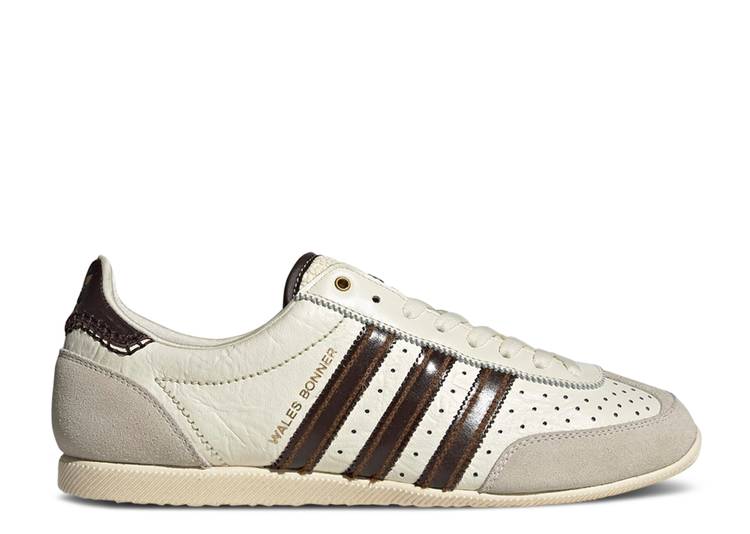 【 ADIDAS WALES BONNER X JAPAN 'CREAM WHITE DARK BROWN' / CREAM WHITE EASY YELLOW DARK 】 アディダス 白色 ホワイト クリーム 黄色 イエロー スニーカー メンズ