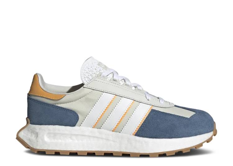 【 ADIDAS RETROPY E5 'ORBIT GREY ALTERED BLUE' / ORBIT GREY CLOUD WHITE ALTERED 】 アディダス 灰色 グレー 白色 ホワイト スニーカー メンズ