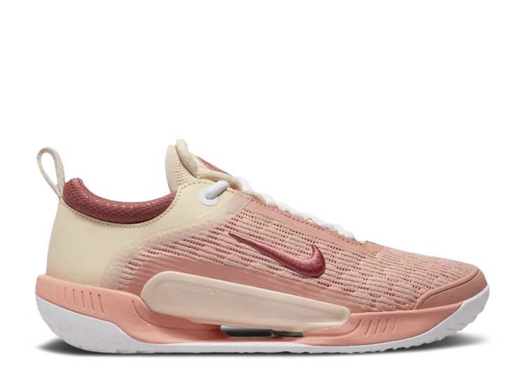 【 NIKE WMNS NIKECOURT ZOOM NXT 'LIGHT MADDER ROOT' / LIGHT MADDER ROOT WHITE PEARL 】 コート ズーム 白色 ホワイト パール スニーカー レディース ナイキ|スニケス