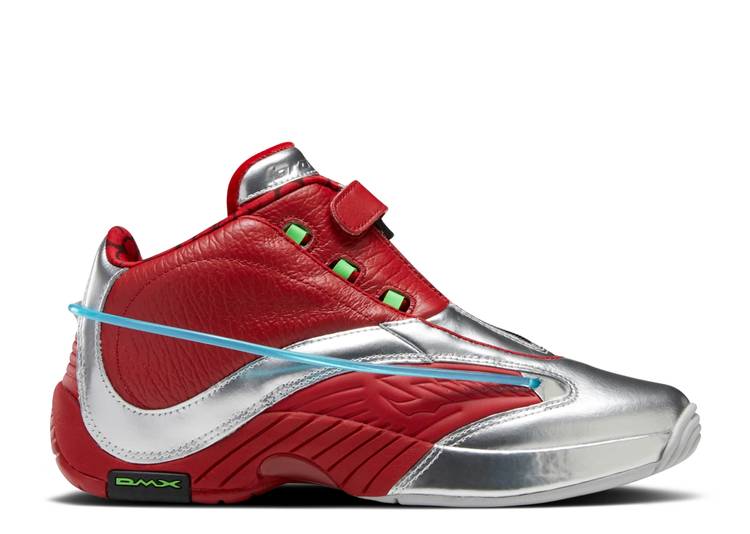 【 REEBOK POWER RANGERS X ANSWER 4 'LORD ZEDD' / POWER RED SILVER METALLIC SOLAR 】 リーボック パワー レンジャース 赤 レッド 銀色 シルバー スニーカー メンズ