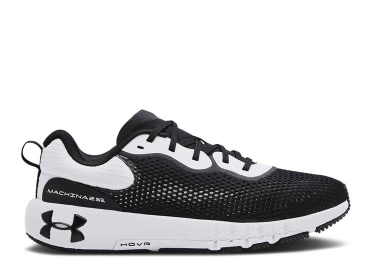 【 UNDER ARMOUR HOVR MACHINA 2 SE 'BLACK WHITE' / BLACK WHITE 】 黒色 ブラック 白色 ホワイト アンダーアーマー スニーカー メンズ|スニケス
