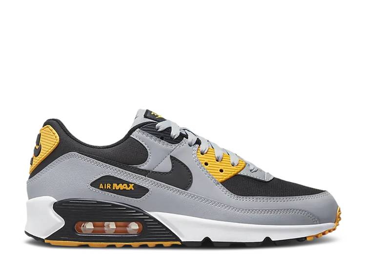 【 NIKE AIR MAX 90 'CLASSIC BATMAN' / WOLF GREY UNIVERSITY GOLD WHITE 】 マックス 灰色 グレー ゴールド 白色 ホワイト エアマックス スニーカー メンズ ナイキ｜スニケス 94,325円