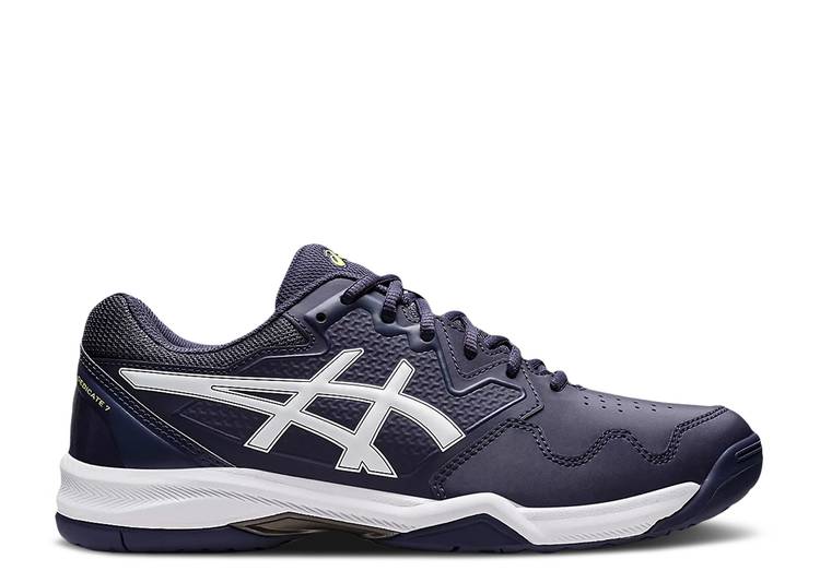 【 ASICS GEL DEDICATE 7 INDIGO FOG / INDIGO FOG WHITE 】 藍色 インディゴ 白色 ホワイト スニーカー メンズ アシックス