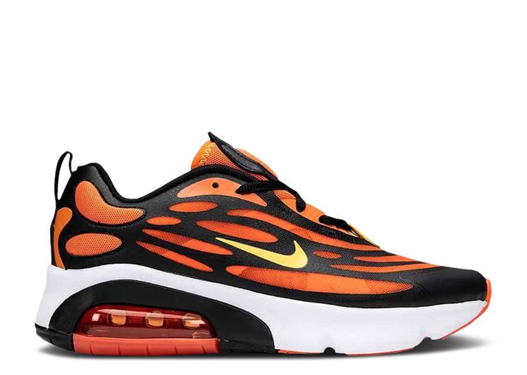 【 NIKE AIR MAX EXOSENSE GS 'TIGER' / ELECTRO ORANGE TEAM ORANGE BLACK 】 マックス 橙 オレンジ チーム 黒色 ブラック エアマックス ジュニア キッズ ベビー マタニティ スニーカー ナイキ|スニケス