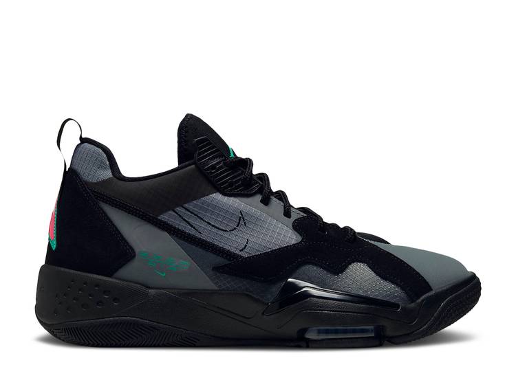 【 AIR JORDAN JORDAN ZOOM 92 MOKE GREY WATERMELON / SMOKE GREY NEPTUNE GREEN 】 ナイキ ズーム 灰色 グレー 緑 グリーン エアジョーダン スニーカー メンズ